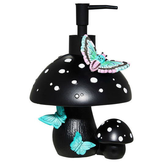 Mushroom and Butterfly Soap Dispenser MULTI-COLOR