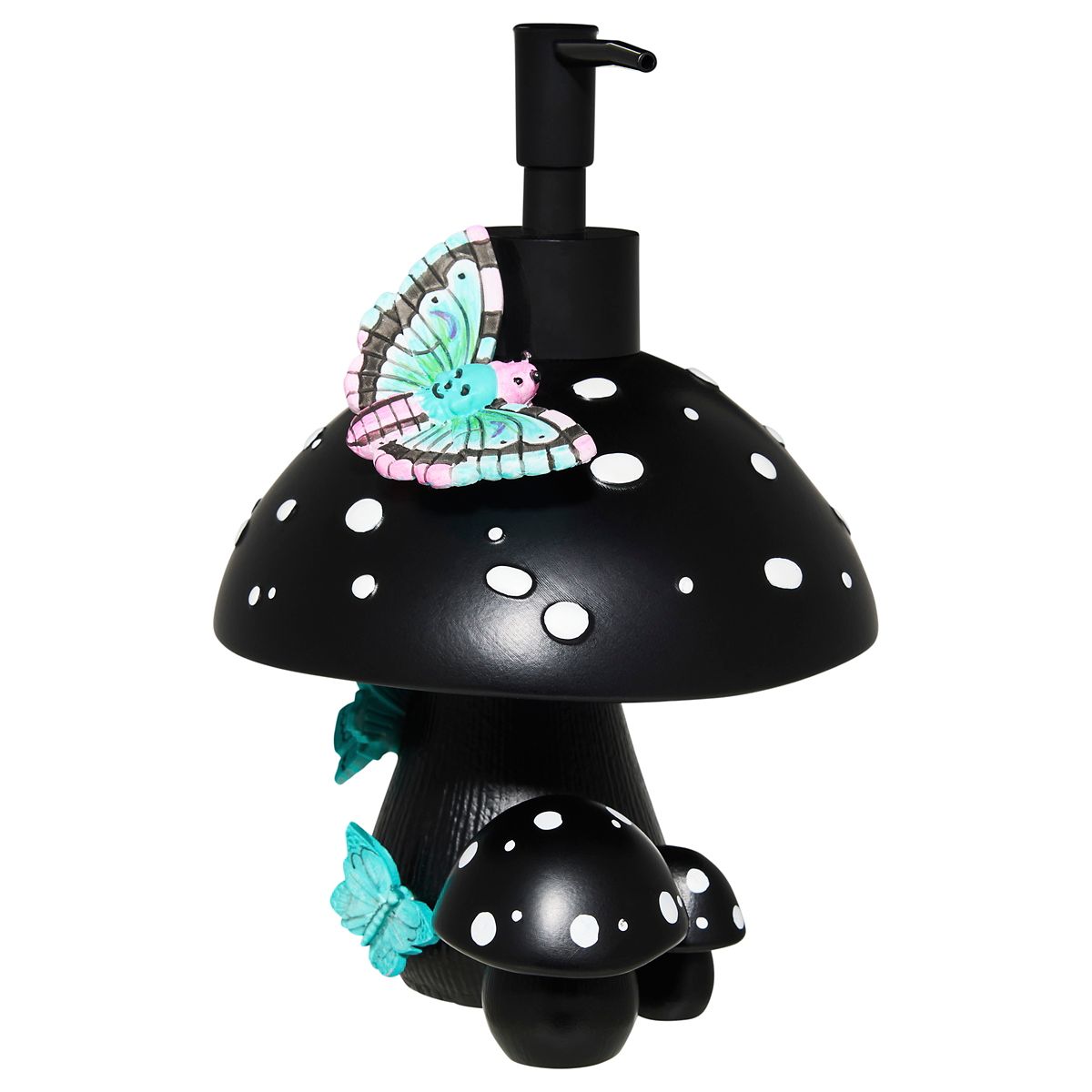 Mushroom and Butterfly Soap Dispenser MULTI-COLOR