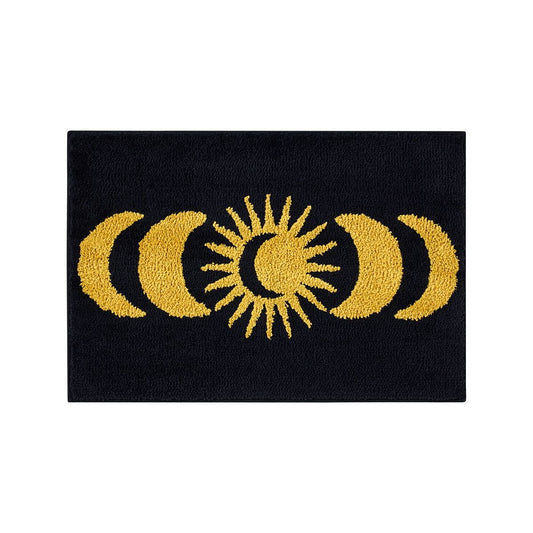 Celestial Witch Bath Mat BLACK/GOLD