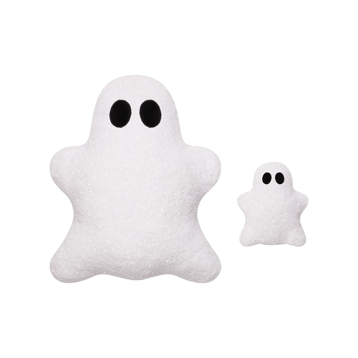 Ghost and Baby Ghost Plush Set WHITE