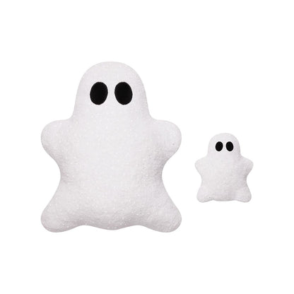 Ghost and Baby Ghost Plush Set WHITE