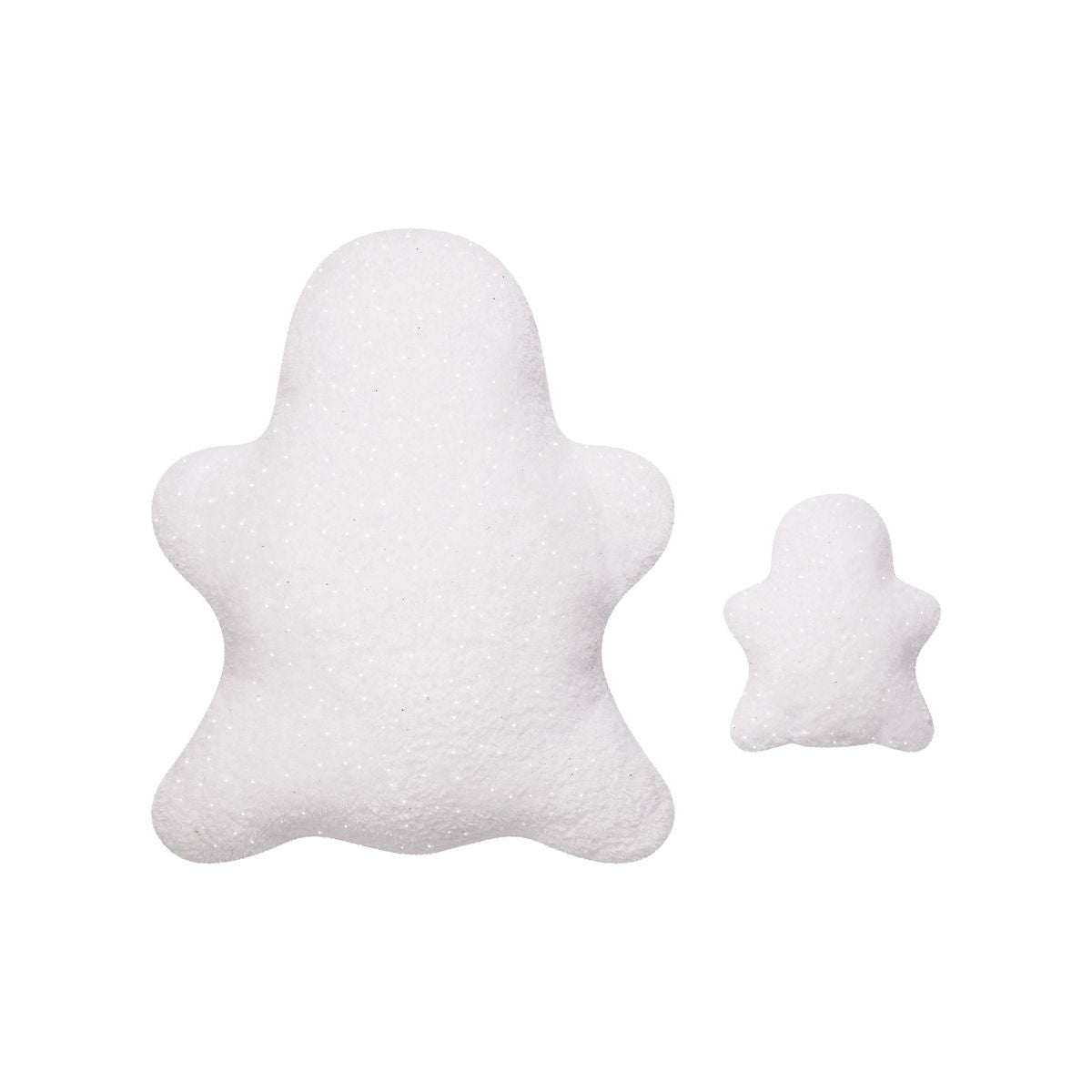 Ghost and Baby Ghost Plush Set WHITE