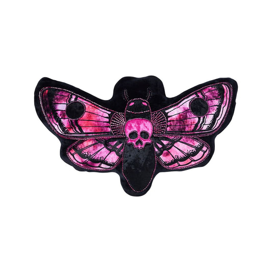 Pink Moth Comfy Curiosity Plush BLACK AND PINK