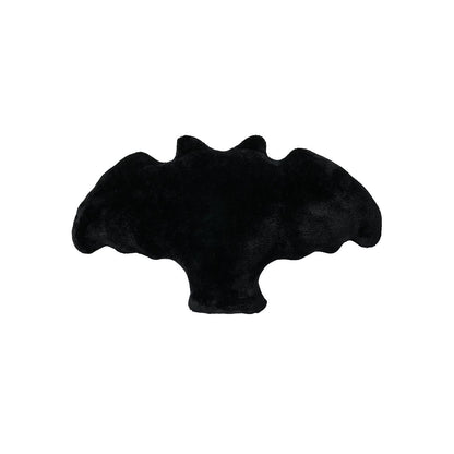 Skeleton Bat Pillow BLACK AND WHITE