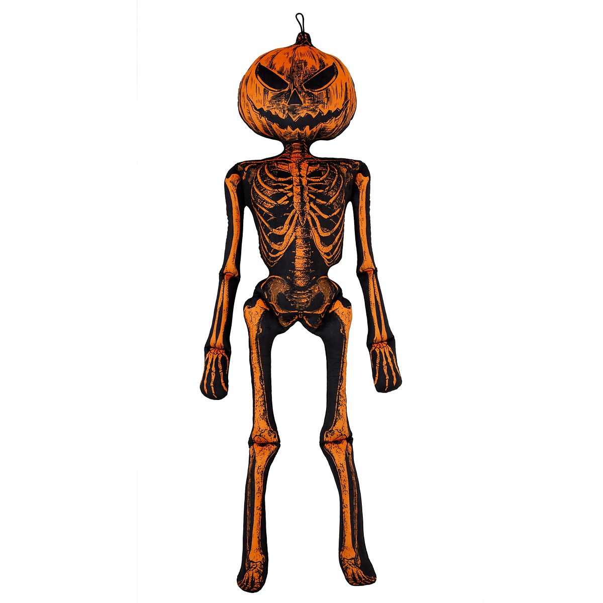 Gourdie Bones Comfy Curiosity BLACK AND ORANGE