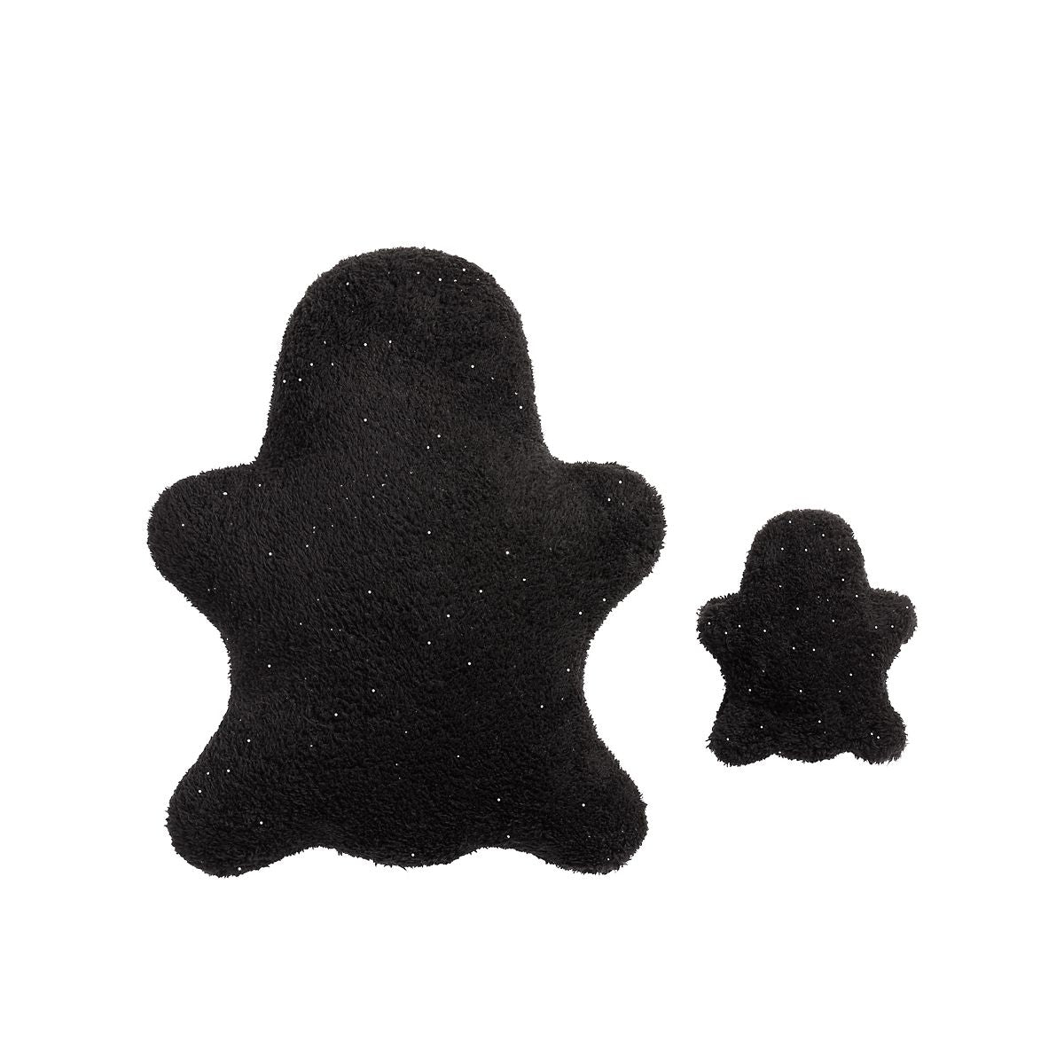 Black Ghost and Baby Pillow Set BLACK