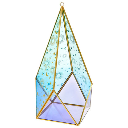 Celestial Triangle Candle Holder MULTI-COLOR