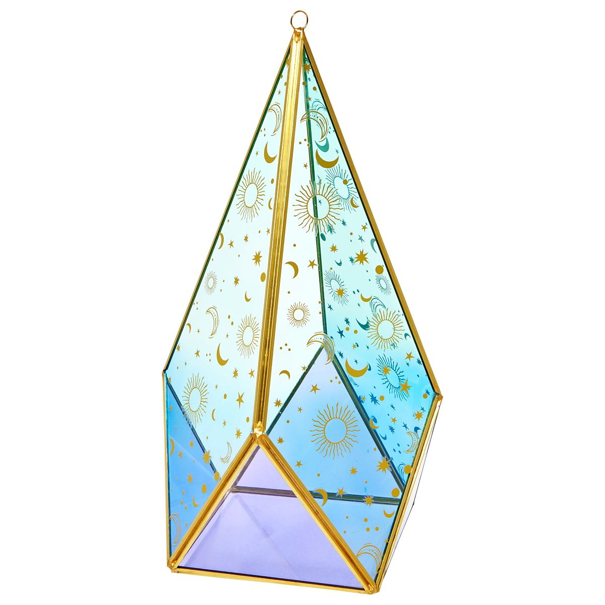 Celestial Triangle Candle Holder MULTI-COLOR