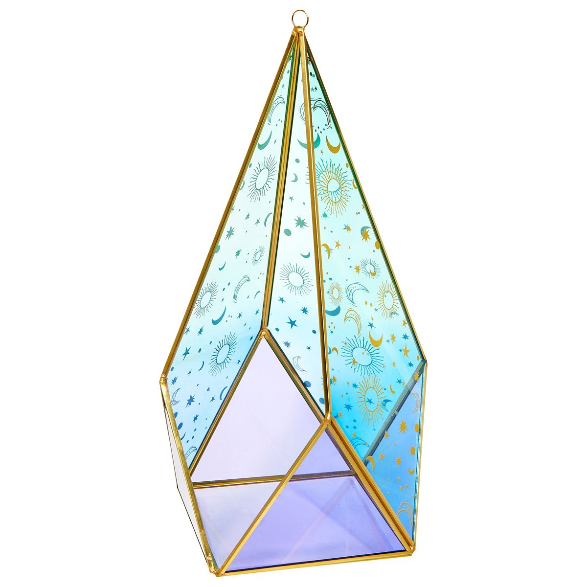 Celestial Triangle Candle Holder MULTI-COLOR