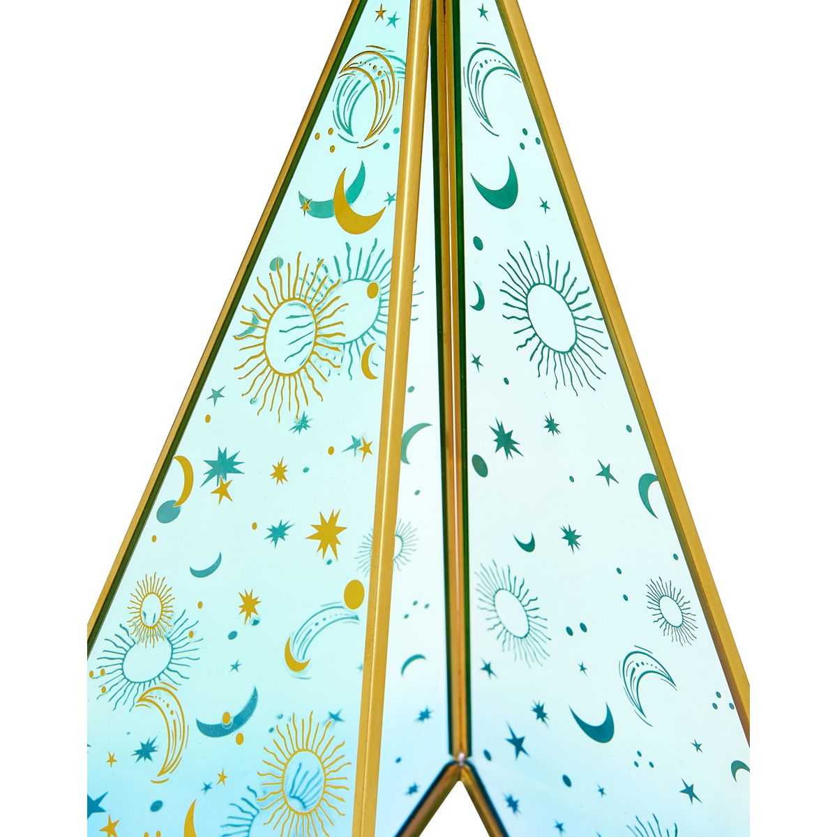 Celestial Triangle Candle Holder MULTI-COLOR