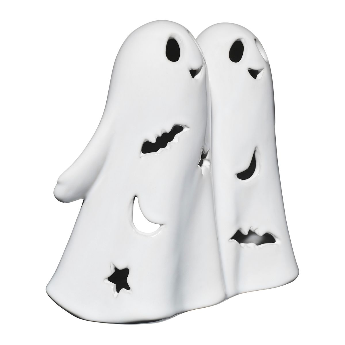 Ghost Duo Candle Holder WHITE