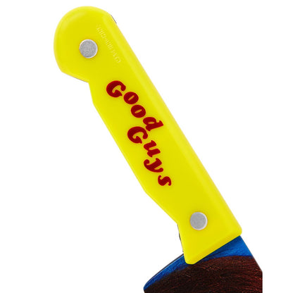 Chucky Graphic Knife BLACK AND YELLOW