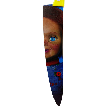 Chucky Graphic Knife BLACK AND YELLOW
