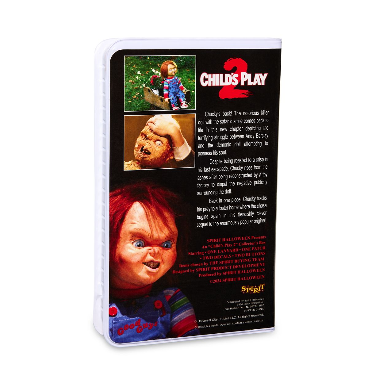 Chucky Video Collector Box BLUE/YELLOW