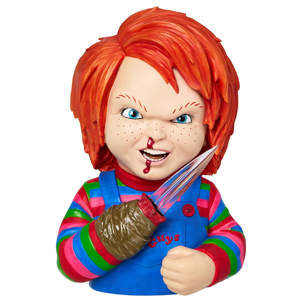 Chucky Bust Light-Up Statue MULTI-COLOR