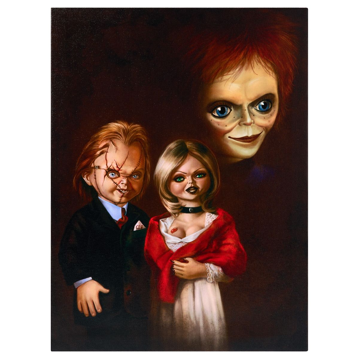 Chucky Family Canvas Sign MULTI-COLOR