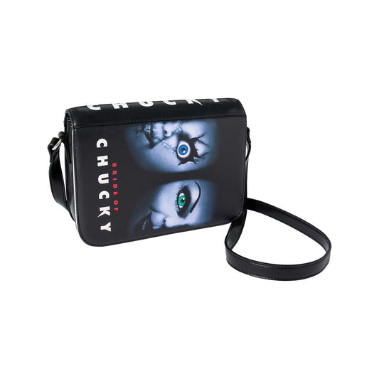 Bride of Chucky Video Tape Crossbody Bag BLACK / MULTI