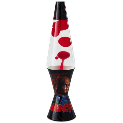 Chucky 17 Inch Lava Lamp Red