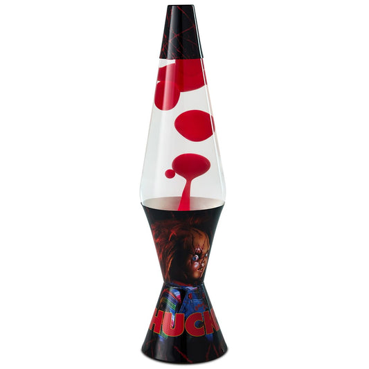 Chucky 17 Inch Lava Lamp Red