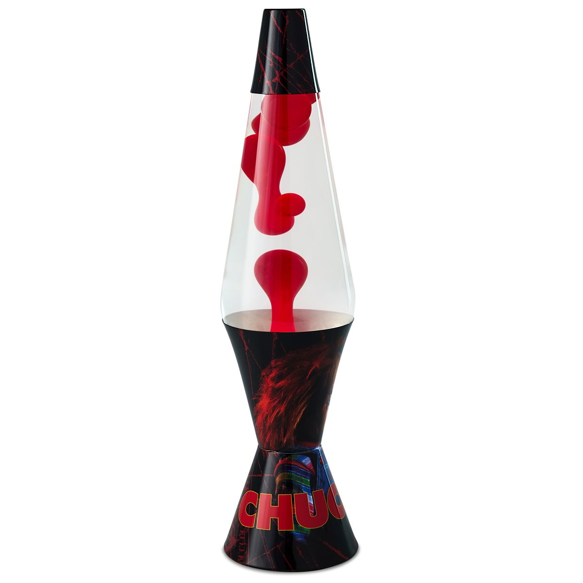 Chucky 17 Inch Lava Lamp Red