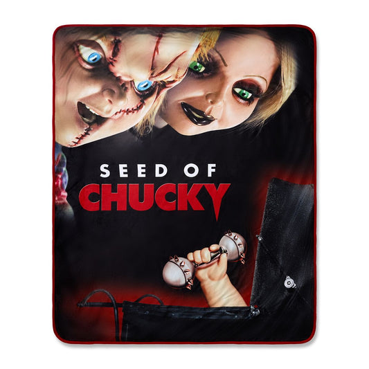 Seed of Chucky Fleece Blanket -  Chucky MULTI-COLOR