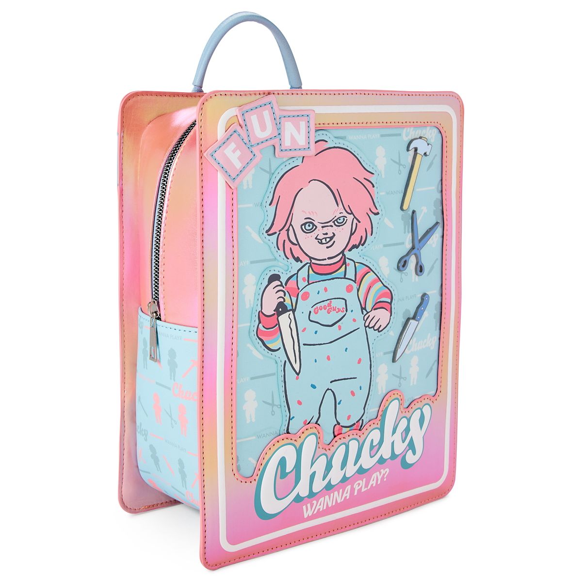 Pastel Chucky Box Mini Backpack MULTI-COLOR