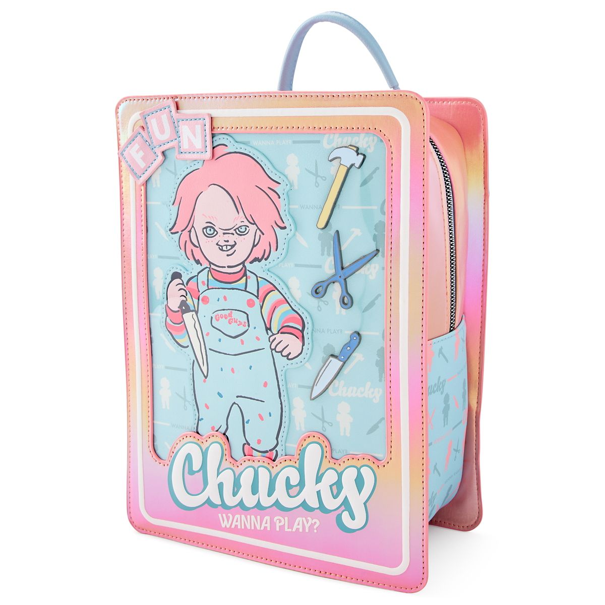 Pastel Chucky Box Mini Backpack MULTI-COLOR