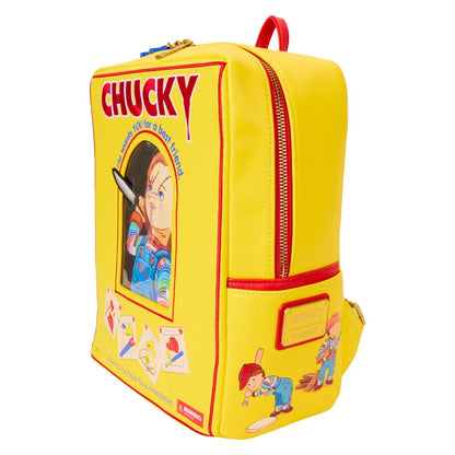 Loungefly Chucky Box Mini Backpack YELLOW