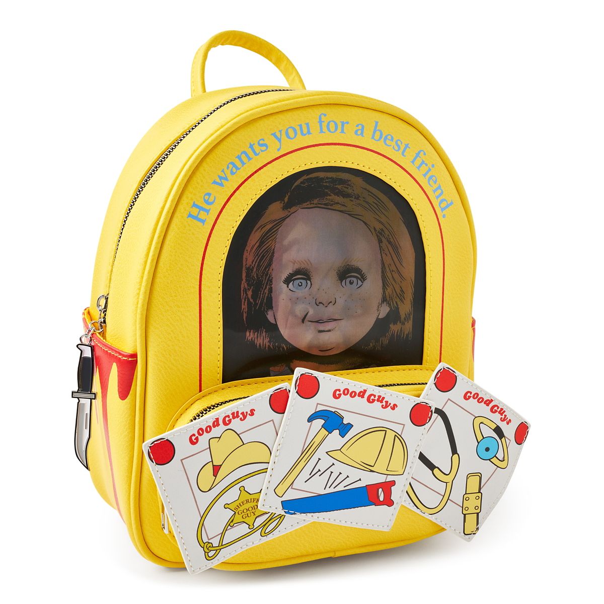Chucky Lenticular Mini Backpack YELLOW