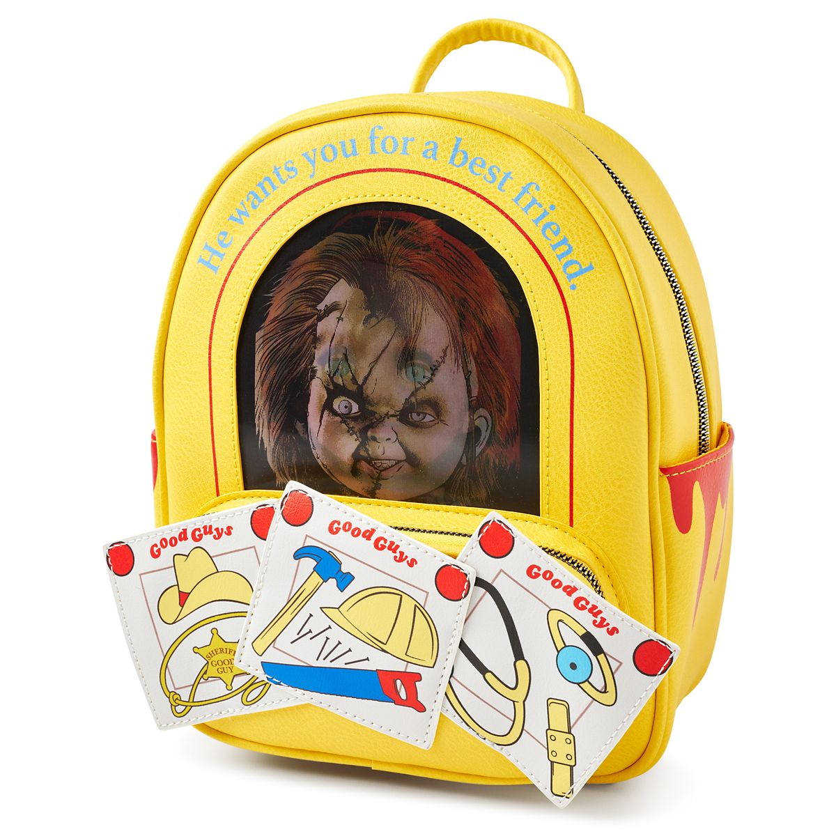 Chucky Lenticular Mini Backpack YELLOW