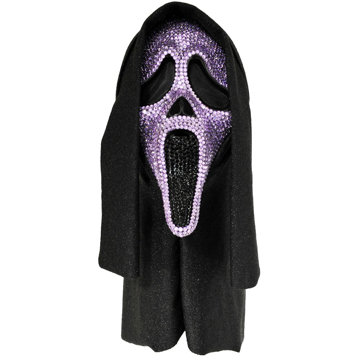 Ghost Face Purple Bling Mask PURPLE