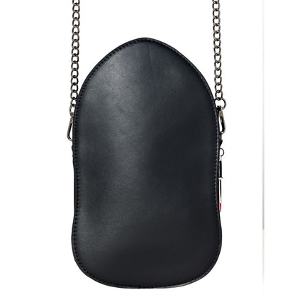 Ghost Face -  Bling Crossbody Bag BLACK AND WHITE