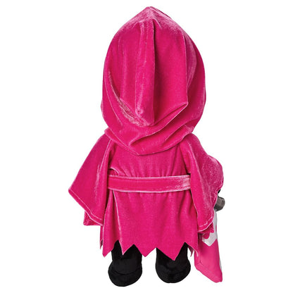 Ghost Face Heart Eyes Plush BLACK AND PINK