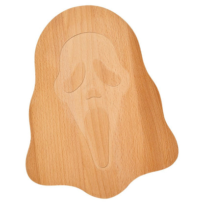 Ghost Face Cutting Board LIGHT BROWN