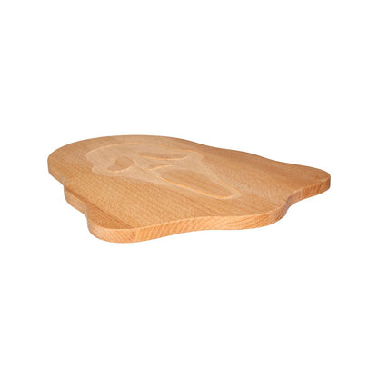 Ghost Face Cutting Board LIGHT BROWN