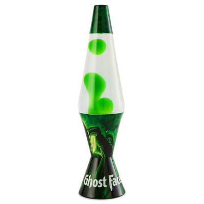 Ghost Face 17 Inch Lava Lamp Green BLACK AND GREEN