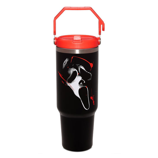 Ghost Face Tumbler with Handle - 40 oz. MULTI-COLOR