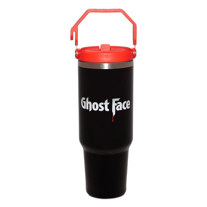 Ghost Face Tumbler with Handle - 40 oz. MULTI-COLOR