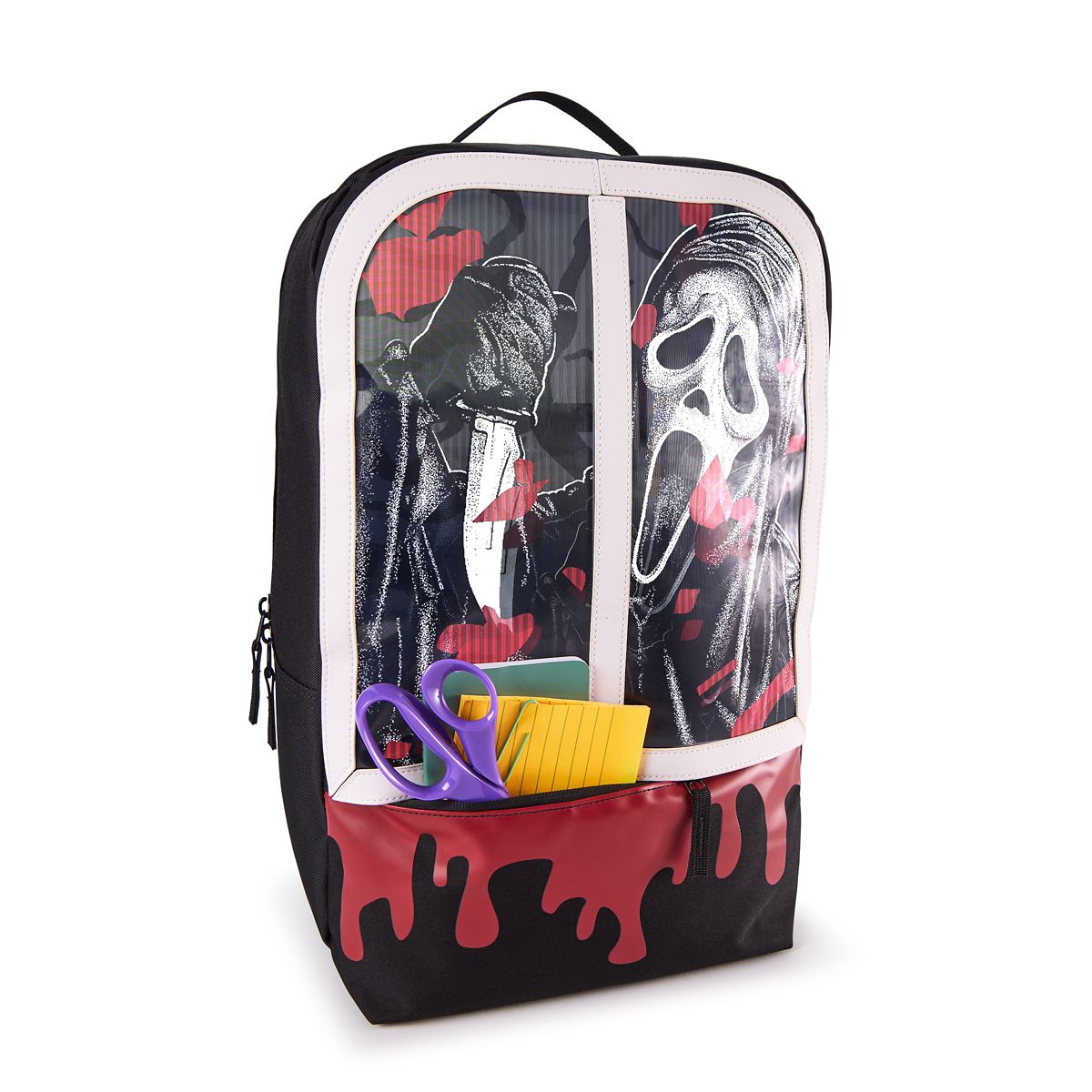 Ghost Face Lenticular Backpack BLACK