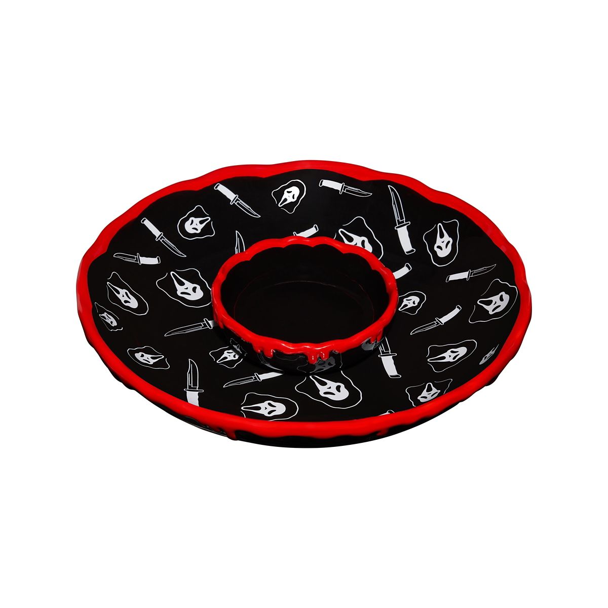 Ghost Face Chip and Dip Set RED/WHITE/BLACK
