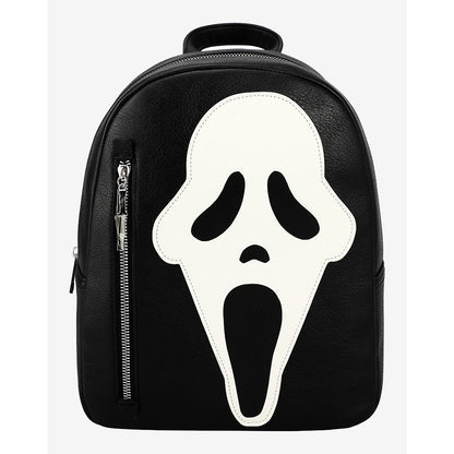 Glow in the Dark Ghost Face Mask Mini Backpack BLACK