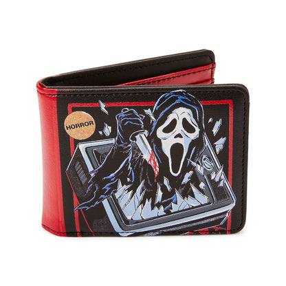 Ghost Face Bifold Wallet - Steven Rhodes BLACK