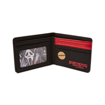 Ghost Face Bifold Wallet - Steven Rhodes BLACK