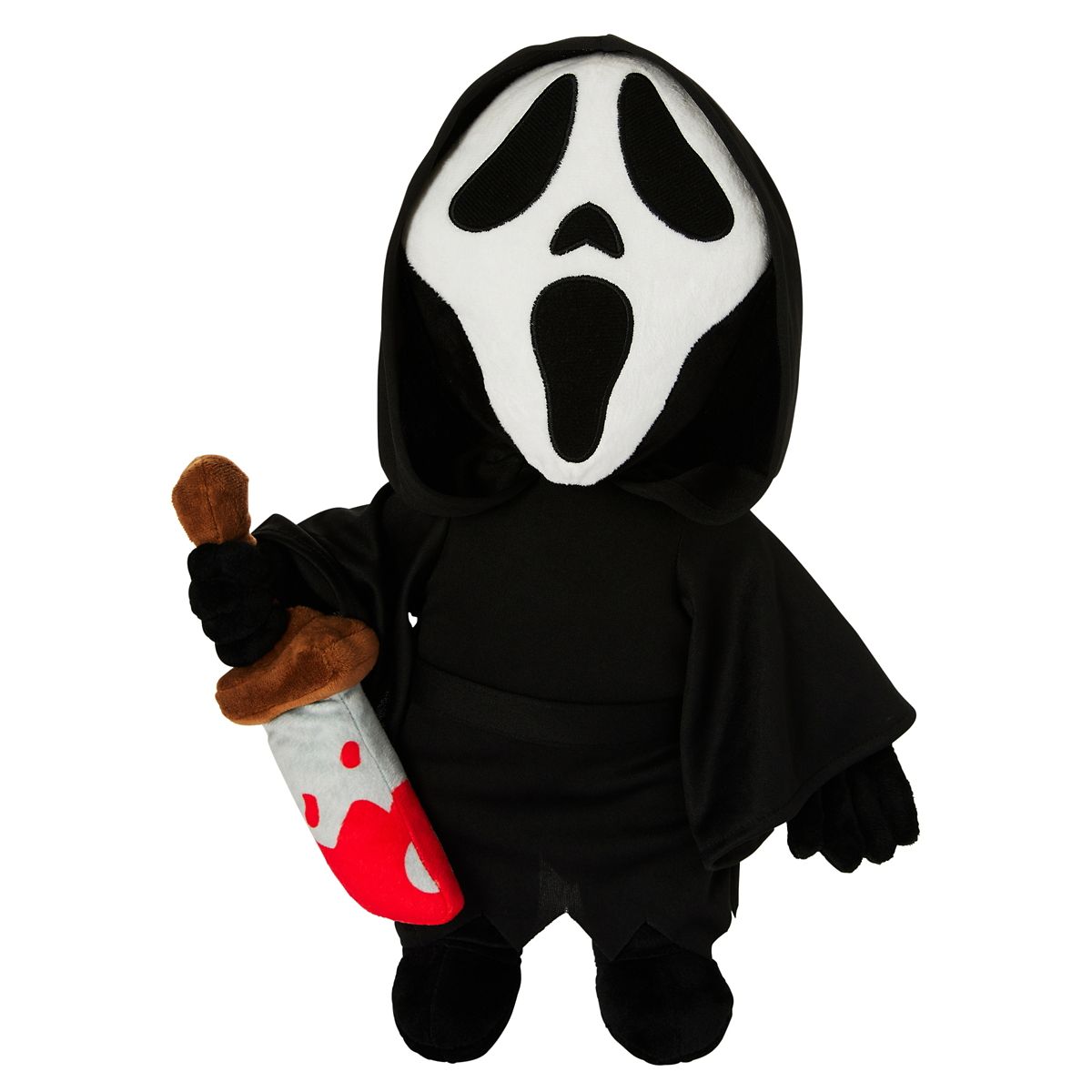 Ghost Face Plush BLACK AND WHITE