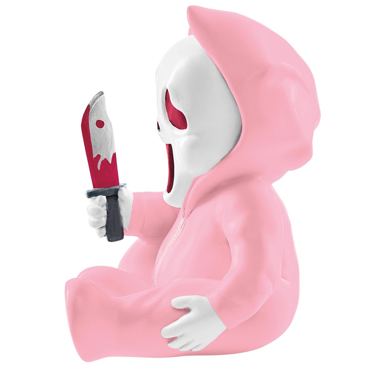 Pink Mini Ghost Face Horror Babies ® Static Prop MULTI-COLOR