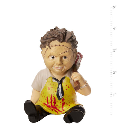 Mini Leatherface Horror Babies ® Static Prop - The Texas Chainsaw Massacre ORANGE