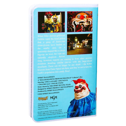 Killer Klowns from Outer Space Video Collector Box MULTI-COLOR