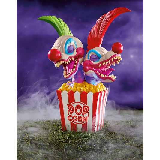 Light-Up Killer Klown Popcorn Statue - Killer Klowns from Outer Space MULTI-COLOR
