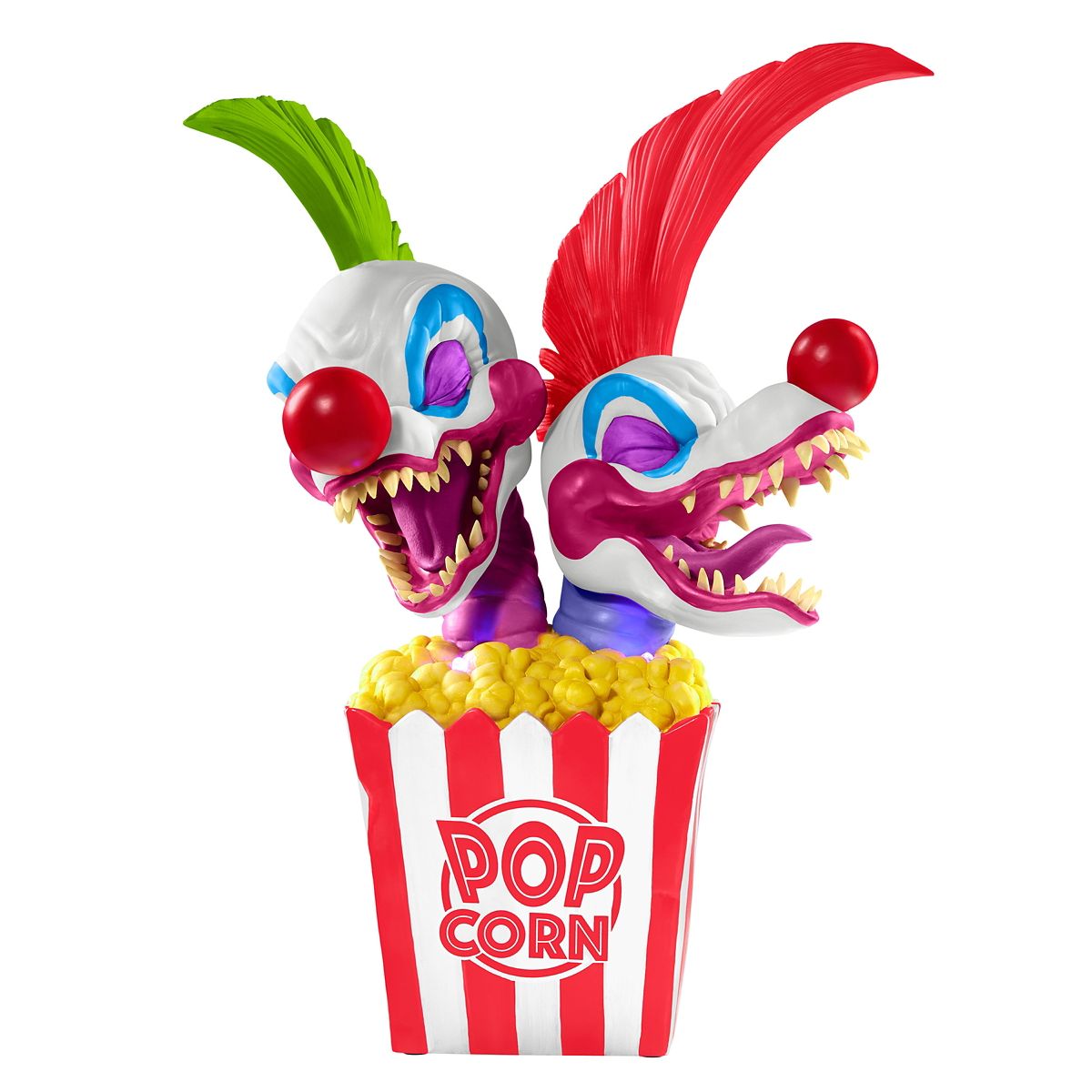 Light-Up Killer Klown Popcorn Statue - Killer Klowns from Outer Space MULTI-COLOR