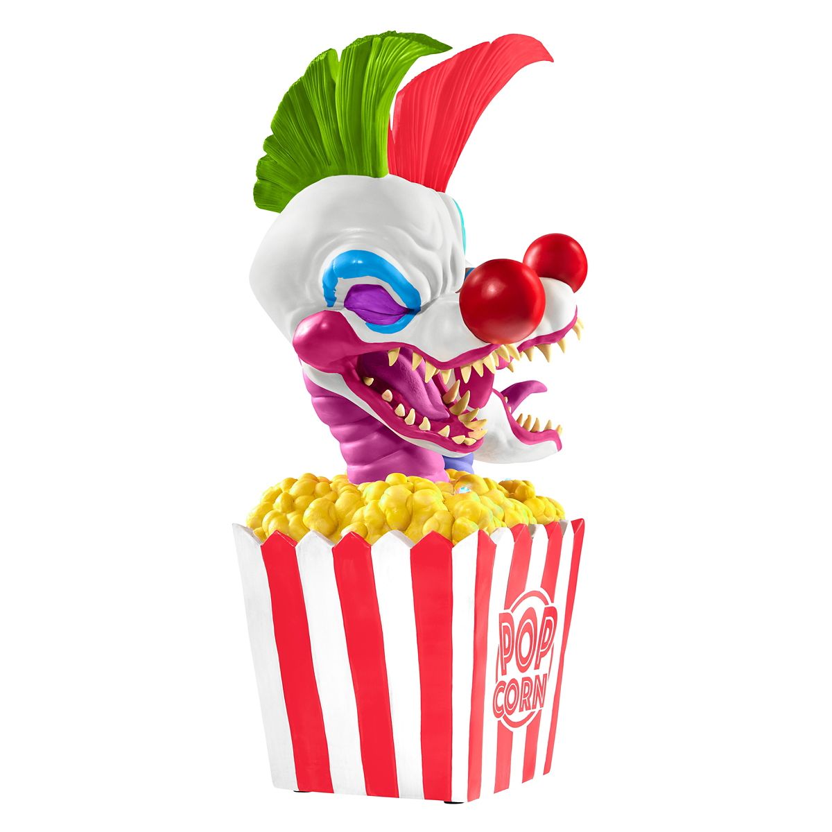 Light-Up Killer Klown Popcorn Statue - Killer Klowns from Outer Space MULTI-COLOR